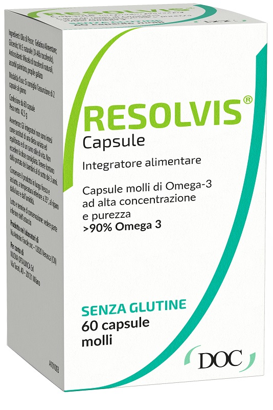 RESOLVIS 60 CAPSULE MOLLI - Angeli Pharm