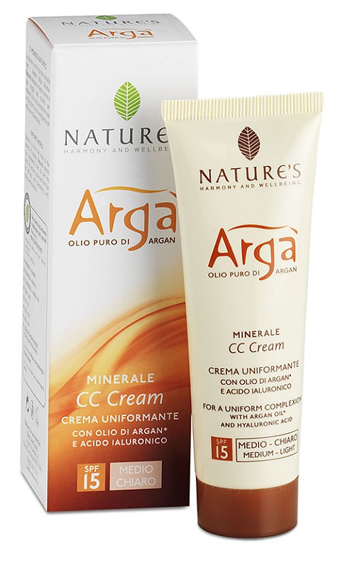 ARGA' CC CREAM VISO MEDIO CHIARA 50 ML NATURE'S - Angeli Pharm
