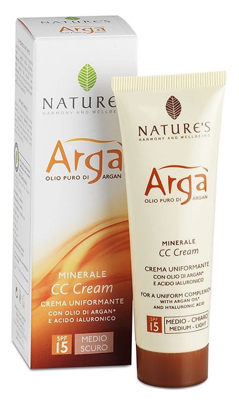 ARGA' CC CREAM VISO MEDIO SCURA 50 ML NATURE'S - Angeli Pharm