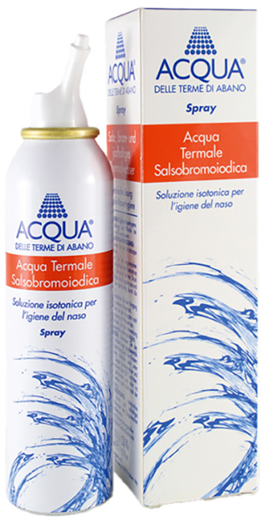 ACQUA DELLE TERME DI ABANO ISOTONICA SPRAY IRRIGAZIONE NASALE 125 ML - Angeli Pharm