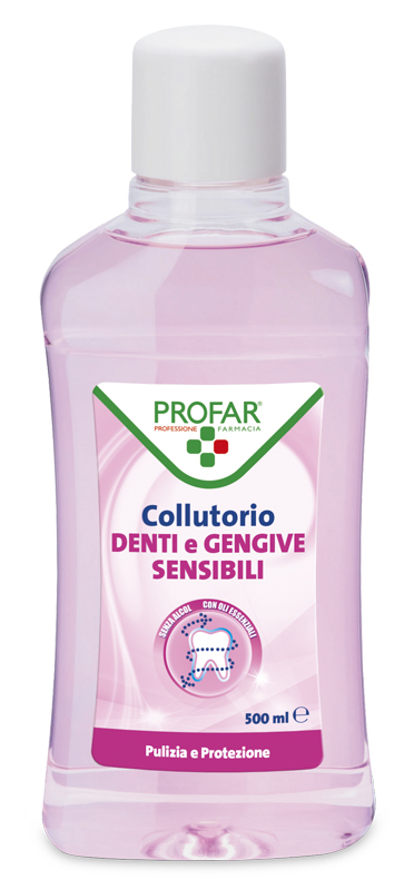 PROFAR COLLUTORIO DENTI/GENGIVE SENSIBILI 500 ML - Angeli Pharm