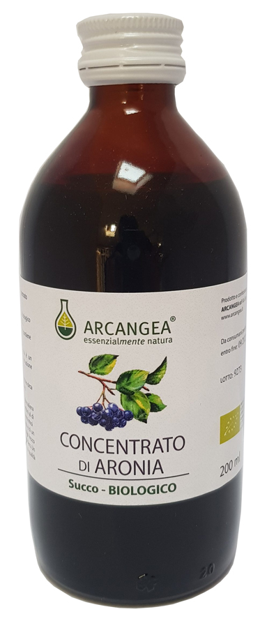 SUCCO DI ARONIA BIOLOGICO 200 ML - Angeli Pharm