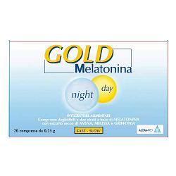 MELATONINA GOLD HTP 1MG 20 COMPRESSE - Angeli Pharm