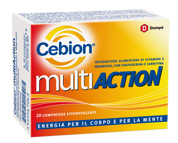 CEBION MULTIACTION 20 COMPRESSE EFFERVESCENTI - Angeli Pharm