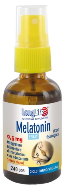 LONGLIFE MELATONIN SPRAY 0,5MG 30 ML - Angeli Pharm