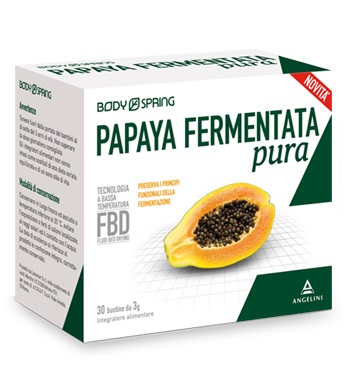 BODY SPRING PAPAYA FERMENTATA PURA 30 BUSTINE - Angeli Pharm