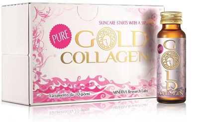 GOLD COLLAGEN PURE 10 FLACONI 50 ML - Angeli Pharm