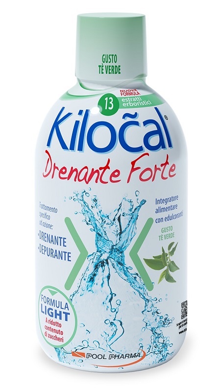 KILOCAL DRENANTE FORTE THE VERDE 500 ML - Angeli Pharm