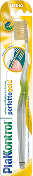 PLAKKONTROL PERFETTO GOLD SPAZZOLINO MANUALE BLISTER 1 PEZZO - Angeli Pharm