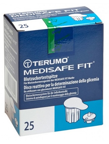 DISCO PER LA DETERMINAZIONE DELLA GLICEMIA MEDISAFE FIT 25 PEZZI - Angeli Pharm