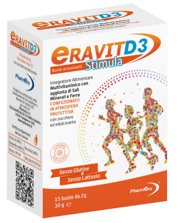 ERAVIT D3 STIMULA 15 BUSTINE STICK PACK 2 G - Angeli Pharm