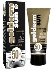 GOLDERM SUN SPF 50+ CREMA VISO 50 ML - Angeli Pharm