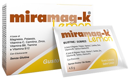 MIRAMAG-K LEMON 20 BUSTINE IN ASTUCCIO 92 G - Angeli Pharm