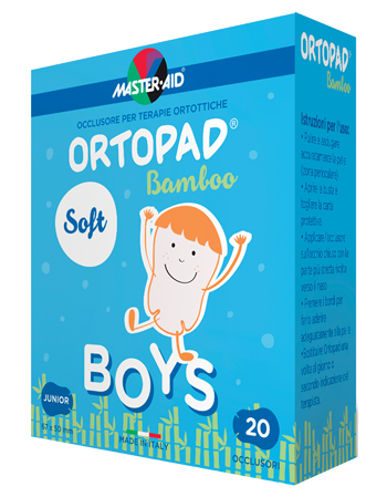 CEROTTO OCULARE PER ORTOTTICA ORTOPAD SOFT BOYS JUNIOR 20 PEZZI - Angeli Pharm