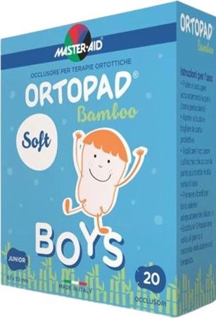 CEROTTO OCULARE PER ORTOTTICA ORTOPAD SOFT BOYS REGULAR 20 PEZZI - Angeli Pharm