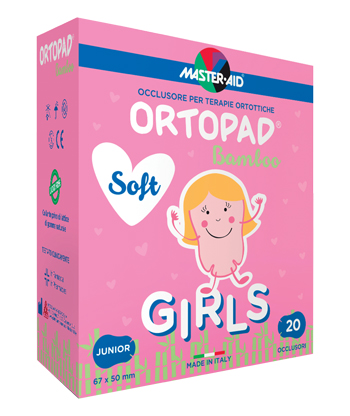 CEROTTO OCULARE PER ORTOTTICA ORTOPAD SOFT GIRLS JUNIOR 20 PEZZI - Angeli Pharm