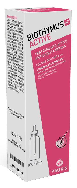 BIOTHYMUS AC ACTIVE TRATTAMENTO ATTIVO ANTICADUTA DONNA LOZIONE 100 ML - Angeli Pharm