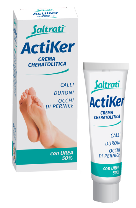 SALTRATI ACTIKER CREMA CHERATOLICA PER CALLI DURONI E OCCHI DI PERNICE 15 ML - Angeli Pharm