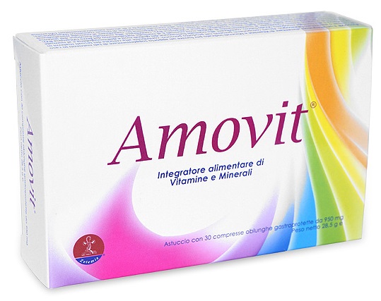 AMOVIT 30 COMPRESSE GASTROPROTETTE - Angeli Pharm