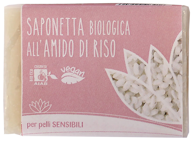 SAPONETTA AMIDO DI RISO BIO - Angeli Pharm
