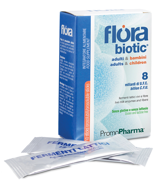 FLORA 8 10 STICK OROSOLUBILI ADULTI E BAMBINI - Angeli Pharm