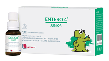 ENTERO 4 JUNIOR 10 FLACONCINI 8 ML - Angeli Pharm