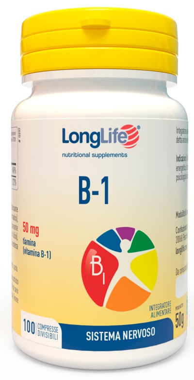 LONGLIFE B1 100 COMPRESSE 50 MG - Angeli Pharm
