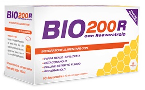 BIO200 R RESVERATROLO 10 FLACONCINI 10 ML - Angeli Pharm