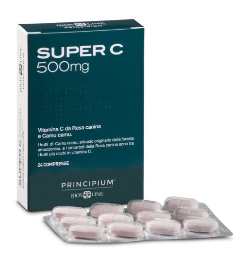 PRINCIPIUM SUPER C 500 24 COMPRESSE 24,2 G - Angeli Pharm