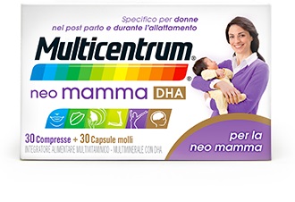 MULTICENTRUM NEO MAMMA DHA 30 COMPRESSE + 30 CAPSULE MOLLI - Angeli Pharm