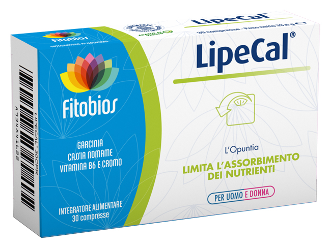 LIPECAL 30 COMPRESSE 1120 MG - Angeli Pharm