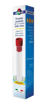 PROVETTA RACCOLTA URINA MASTER-AID 12 ML - Angeli Pharm