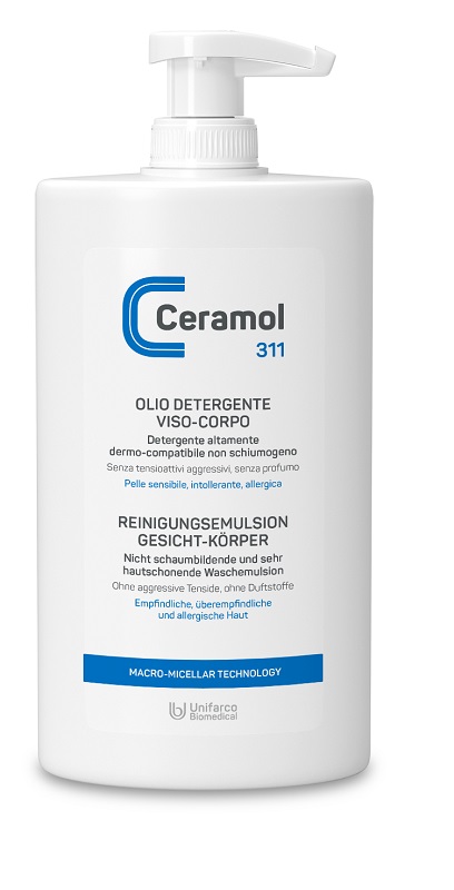 CERAMOL 311 OLIO DETERGENTE VISO/CORPO 400 ML - Angeli Pharm