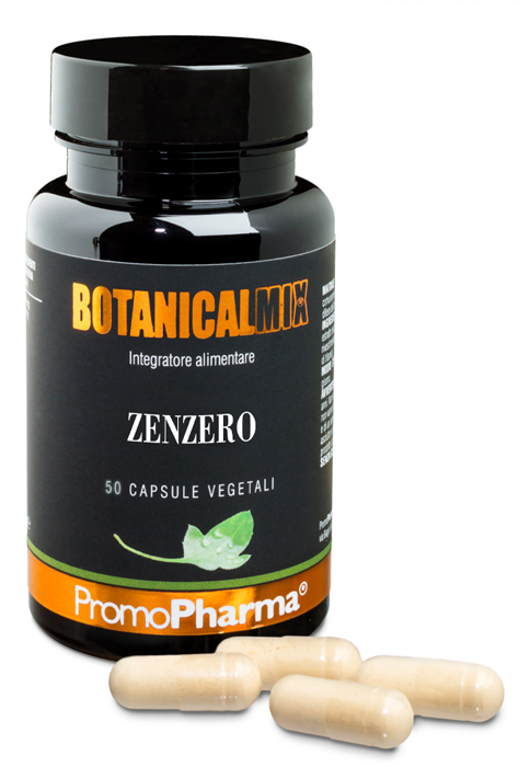 ZENZERO BOTANICAL MIX 50 CAPSULE - Angeli Pharm