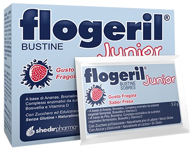 FLOGERIL JUNIOR FRAGOLA 20 BUSTINE - Angeli Pharm