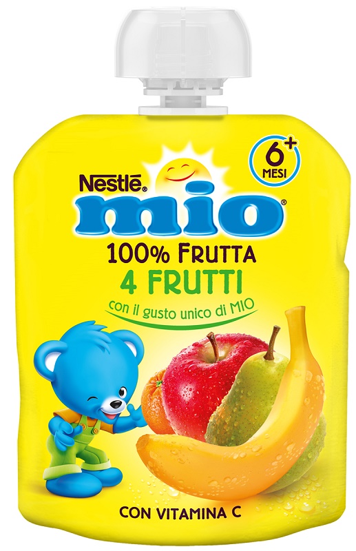 MIO POUCH 4 FRUTTI 90 G - Angeli Pharm