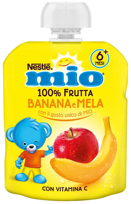 MIO POUCH MELA BANANA 90 G - Angeli Pharm
