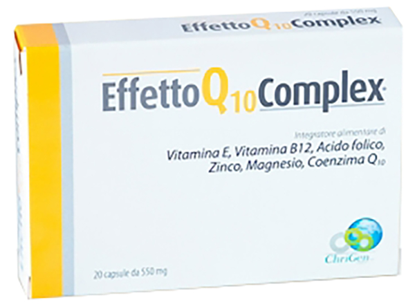 EFFETTO Q10 COMPLEX 20 CAPSULE 550 MG - Angeli Pharm