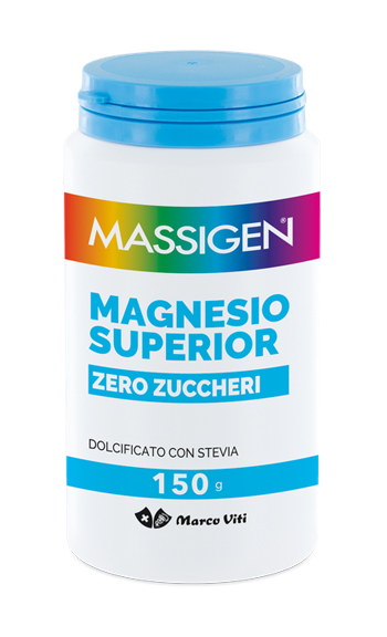 MASSIGEN MAGNESIO SUPERIOR ZERO ZUCCHERI 150 G - Angeli Pharm