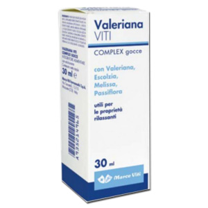 VALERIANA VITI COMPLEX GOCCE 30 ML - Angeli Pharm