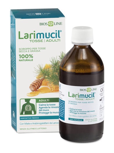 LARIMUCIL TOSSE TOSSE ADULTI SCIROPPO CE 0476V 230 G 175 ML - Angeli Pharm