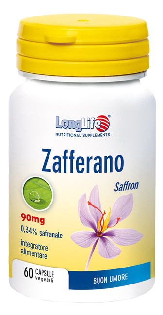 LONGLIFE ZAFFERANO 60 CAPSULE VEGETALI - Angeli Pharm