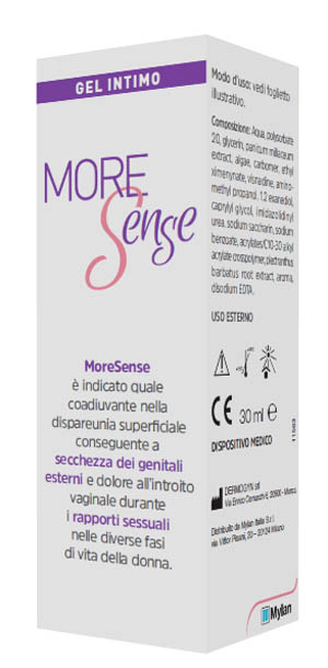 MORESENSE GEL TUBO 30 ML - Angeli Pharm