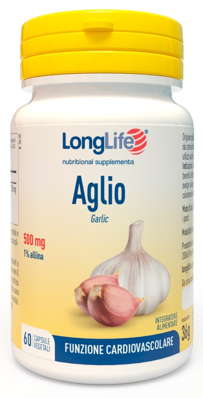 LONGLIFE AGLIO 60 CAPSULE VEGETALI - Angeli Pharm