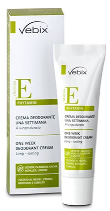 VEBIX PHYTAMIN CREMA DEODORANTE 1 SETTIMANA 25 ML - Angeli Pharm