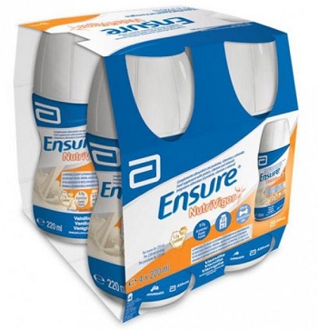 ENSURE NUTRIVIGOR VANIGLIA 4 BOTTIGLIE DA 220 ML - Angeli Pharm