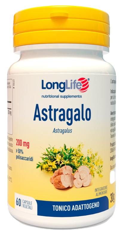 LONGLIFE ASTRAGALO 60 CAPSULE - Angeli Pharm