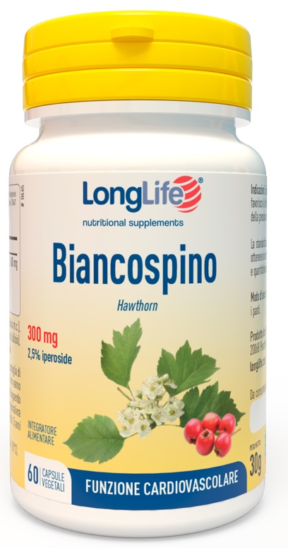 LONGLIFE BIANCOSPINO 60 CAPSULE VEGETALI - Angeli Pharm