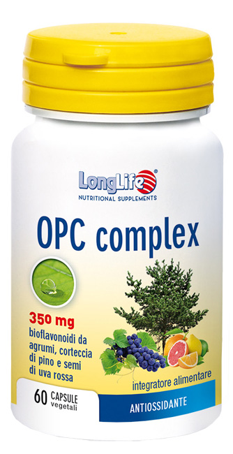 LONGLIFE OPC COMPLEX 60 CAPSULE VEGETALI - Angeli Pharm