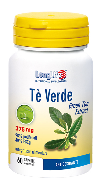 LONGLIFE TE' VERDE 60 CAPSULE VEGETALI - Angeli Pharm